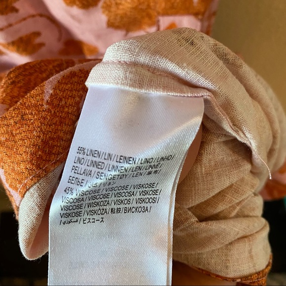 Closet Closes 11/1/22 Farm Rio Anthropologie Boho Floral Mini Dress NWOT - Picture 9 of 11